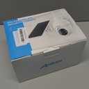 ANRAN 4K Solar Security Camera Outdoor Wireless-360 PTZ, 8MP Color Night Vision, Battery-Powered WiFi Camera with PIR Detection, 2-Way Audio, No Wiring Needed, Compatible with Alexa (4K White-1pcs)