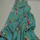 Women's Dress, Green, S Oversized