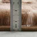 Hutha 6x9 Large Area Rugs for Living Room, Super Soft Fluffy Modern Bedroom Rug, Tie-Dyed Brown Indoor Shag Fuzzy Carpets for Girls Kids Nursery Room Home Decor