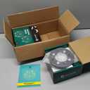 YHTAUTO 4x108 to 4x100 mm Wheel Adapters 1 inch Fits Ford, Mercury Models, Focus, EcoSport, Fiesta, Cougar, Tire Adapters w/ M12x1.5 & 12.9 Grade Studs, 78.1 mm Center Bore 4 Lug 4PCS