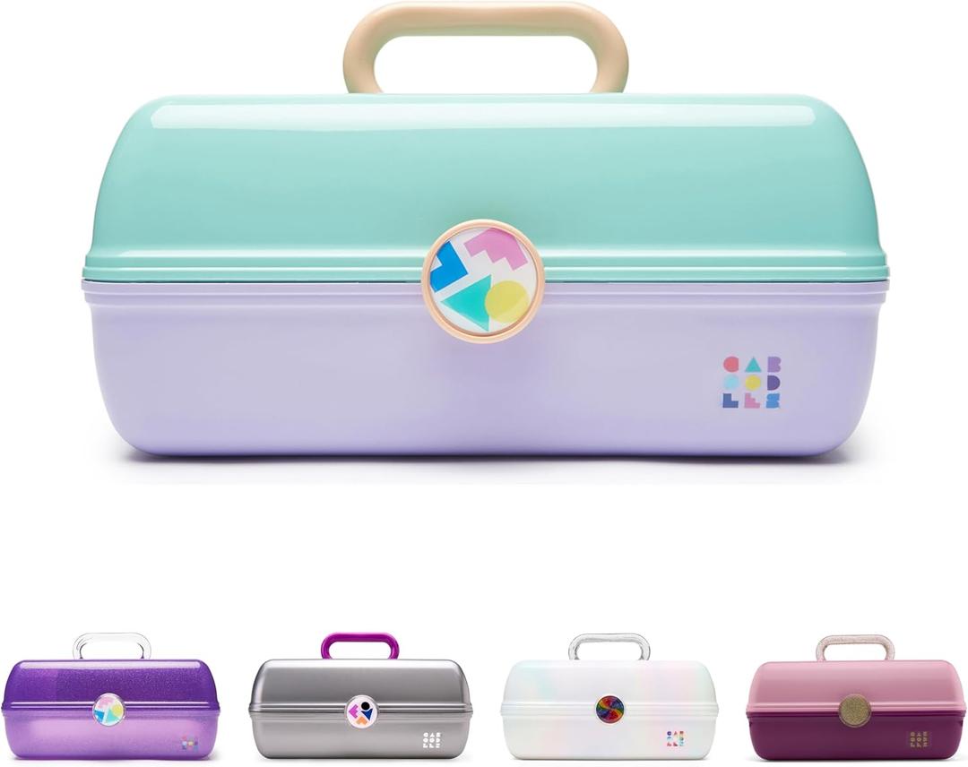 Caboodles On-The-Go-Girl Case (Seafoam over Lavender)