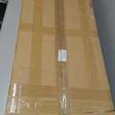 Hoolerry 5 Pcs Wire Shelf Covers Foamed PVC Wire Rack Covers for Removable Closet (Not Wood) Pantry Shelves for Cabinet Bathroom Kitchen Shelving Decoration(White,40x16inch)