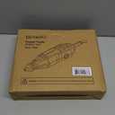 GOXAWEE Rotary Tool Kit with Keyless Drill Chuck and Flex Shaft, Variable Speed Electric Multiuse Tool & 140 Accessories for Cutting, Drilling, Engraving, Grinding, Sanding, Polishing, Crafts,and DIY (Red)