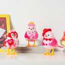 3 PCS Decorations Birds,Love Birds Decor Set of 3 Holding Love Sign Birds, Decorations for Home Table Tray Ornaments,Sweet Gifts for Women