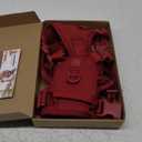 No Pull Dog Harness, Puppy Vest with Front Clip for Small Medium Large Sized Dog(Burgundy Red,M) (M(Neck:18.5-25.6", Chest:20.9-30.7"))