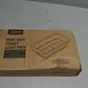 Loaf Pan, 8.5 x 4.5 Inch Pop-Out Bread Pans For Homemade Bread, Dishwasher Safe, Oven Safe to 446F, for Banana Bread, Pound Cake and Meatloaf