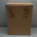 Amazon Basics Small Trash Can, Rectangular Commercial Office Wastebasket, 3 Gallon (Pack Of 2), Black