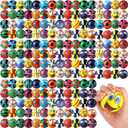 Shappy 204 Pcs Mini Foam Stress Relief Balls Bulk Pack for Adults Boys Girls, Squeeze Stress Balls for Finger Exercise Party Favors Classroom Prizes (Classic Style)
