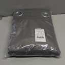 NICETOWN Grey Blackout Patio Sliding Door Curtains 84 inch Length, Grommet Room Divider Thermal Insulated Curtain Drapes for French Door/Living Room (Gray, W100 x L84, 1 Panel)