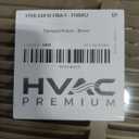 HVAC Premium 26'' x 12'' [Duct Opening] Flat Stamped Steel Return Air Grille - Sidewall and Ceiling - HVAC Vent Duct Cover - Brown [Outer Dimensions: 27.75''w X 13.75''h]