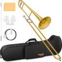 SONICAKE Bb Alto Slide Trombone for Beginners Students