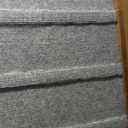 Adjustable Dog Ramp - 45" L x 18.5" W Bed Ramps for Small Dogs with 6 Incline Levels & Non-Slip Traction Carpet - Also Ideal for Medium & Large Breeds (Walnut)