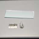 Bakzon Shower Caddy, 100% Rustproof Shower Shelves for Inside Shower, No Drilling Bathroom Organizers and Storage, 1 Pack Large Capacity Bathroom Shelves for Kitchen & Home Decor