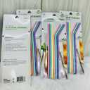 BioSmart Silicone Straws with Brush 7 Count, 1 EA, Paper Straws Jumbo Pk 75CT
