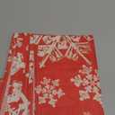 Artoid Mode Red Snowflakes Christmas Table Runner, Seasonal Winter Holiday Kitchen Dining Table Decoration for Home Party Decor 13x90 Inch