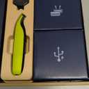 Philips Norelco One 360 Hybrid Face, Electric Beard Trimmer and Shaver, with 360 Technology, 1x 360 for Face, 5in1 Adjustable Comb, Model QP2724/90 (Black & Lime Green)