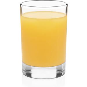 Libbey Fruit Juice Glasses, Heavy Base Glass Drinking Glasses Set of 8, Breakfast Juice Cups, Everyday Clear Drinking Glass Set for Cold Drinks