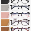 5 Pack Reading Glasses For Women,Blue Light Blocking Computer Reader Spring Hinge Eyeglasses, +2.0