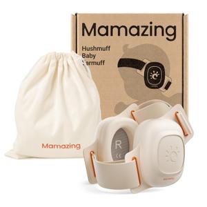 MAMAZING Baby Ear Muffs for Newborns to Toddlers 348 Months, 25dB Noise Cancelling Headphones for Airplane Travel, Party and Fireworks, Soft & Adjustable Baby Hearing Protection, CE & ANSI Certified