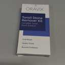 ORAVIX Tonsil Stone Remover - Tonsil Stone Removal Kit - Tonsillolith Remover Tool - Tonsil Cleaner - Fight Bad Breath - Tonsil Stone Removal Tool - Oral Irrigator - Tongue Scraper - 7 Pieces