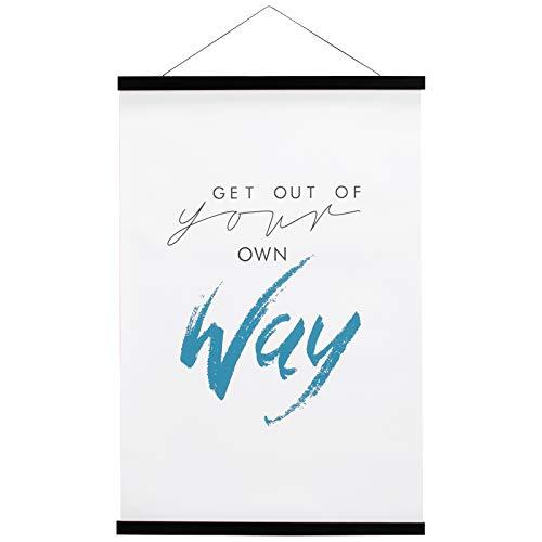 FALAMON Magnetic Poster Hanger Frame, 17x22 17x24 17x11 Teak Wood Magnet Poster Frame for Posters, Prints, Photos, Pictures, Maps, Scrolls, and Canvas Artwork(Black, 17") FALAMON Magnetic Poster Hanger Frame, 17x22 17x24 17x11 Teak Wood Magnet Poster Frame for Posters, Prints, Photos, Pictures, Maps, Scrolls, and Canvas Artwork(Black, 17")