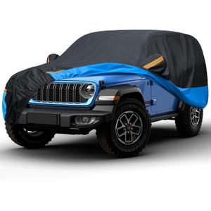 Car Cover Waterproof All Weather Outdoor Windproof Dustproof UV Protection Fit SUV
