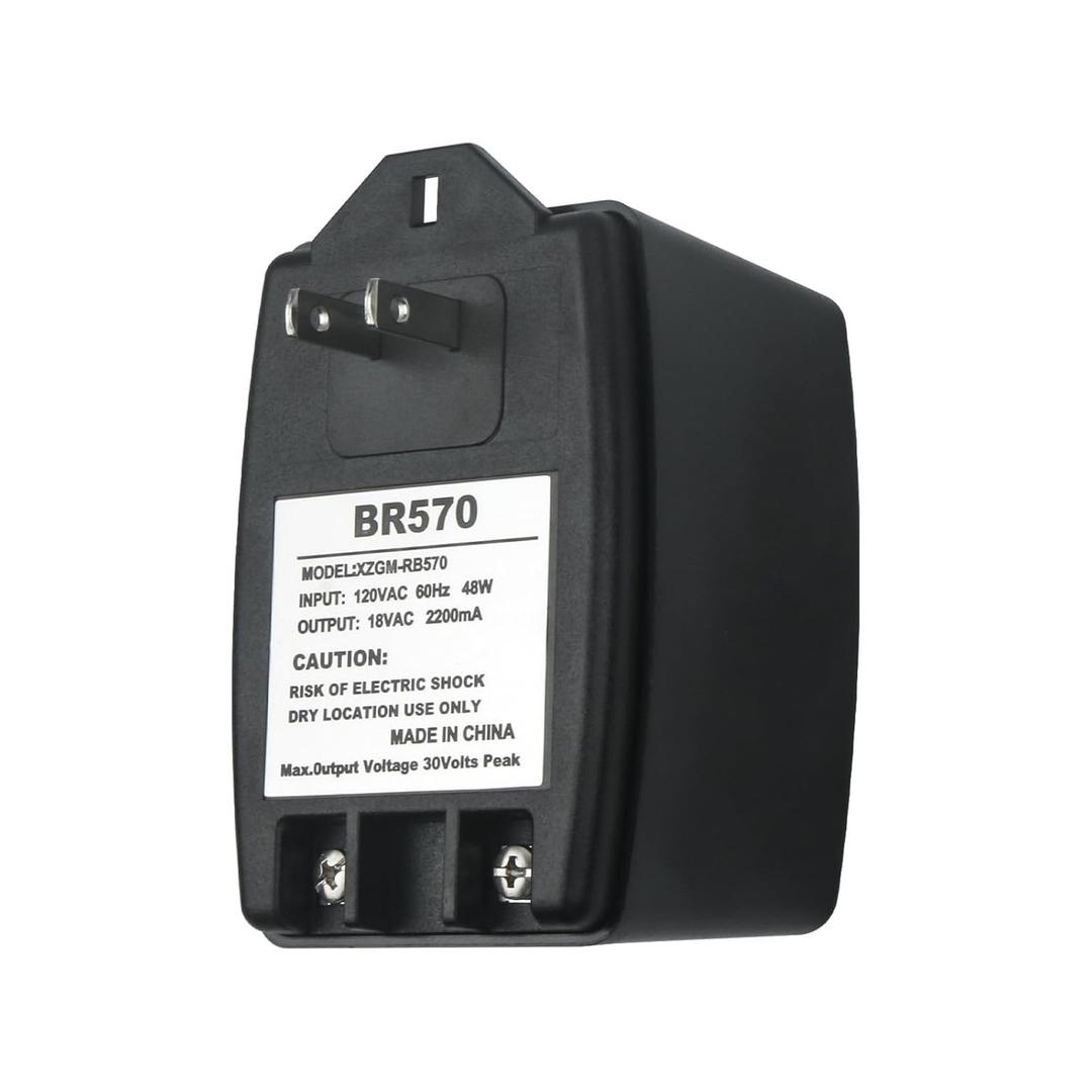 RB570 Replacement Transformer for GTO/Mighty Mule UL Series Automatic Gate Openers FM500 FM502 PRO3000 PRO4000, Black