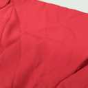 ANRABESS Women's Square Neck Ruffle Split Midi Elegant Formal Wedding Guest Cocktail Bridesmaid Graduation Party Dresses (X-Large, Red)