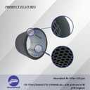 128270 Air Filter Element Fits Yanmar ALL 2GM 3GM and 2YM 3YM Marine Engines 12540
