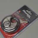 Master Lock Padlock, Stainless Steel Discus Lock, 2-3/4 in. Wide, 40DPF, Silver (1 Pack)