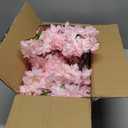 6Ft Tall Cherry Blossom Artificial Tree,Fake Pink Cherry Blossom Tree,Lifelike Decorative Plant in Pot for Indoor/Outdoor, Christmas, Garden,Home Office Dec