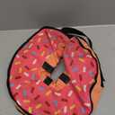 Supet Raised Inflatable Dog Cone Collar to Stop Licking, Soft Dog Cone Alternative After Surgery, Doggie Neck Donut Collar for Large Dogs