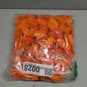 Marigold Flowers Artificial - 120 Premium Silk Flower Heads with 30 Stems for Diwali Decor, Day of The Dead Altar, Handmade Garland Making (2" Blooms, Reusable) (Orange 120)