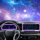 4pcs for 2024-2026 Silverado Sierra 1500 Screen Protector for 2024 2025 2026 Silverado G M C Sierra 1500 2500 3500 HD 13.4Inch (Tempered glass Nav.&Soft Dashboard Screen Protector), Dash+Nav