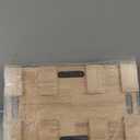 Wooden Fitness Board - Resistance Band Workout Footplate with Foam Pad & Storage Bag - Wood Exercise Step Platform with Non-Slip Surface for Home Body Gym, Strength Training