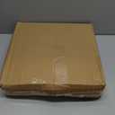 Okllen 12 Pack Plastic Round Charger Plates, 13" Dinner Charger Dessert Plates with Gold Rim, Vintage Charger Serving Plates for Catering, Wedding, Tabletop Decor, White, Floral Trim