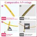 Fomcet 5FT Wedding Arch Gold Metal Round Backdrop Stand Circle Balloon Arch Frame Wedding Arches for Ceremony Birthday Party Baby Shower Anniversary Graduation Decoration