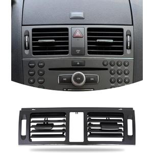 Front Center Air Grille Outlet Cover for Mercedes Benz W204, AC Vent Grille Outlet Cover Panel Replacement for Mercedes-Benz C Class C300 C350 C180 AMG