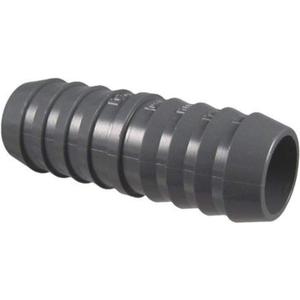 Pack of 2 Spears 1429 Series PVC Tube Fitting, Coupling, Schedule 40, Gray, 1-1/2" Barbed