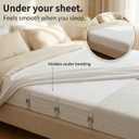 Briliantwerk Twin to King Bed Converter | No Slipping | Innovative Solution as Bed Bridge for Couples & Families | Split King Gap Filler for Adjustable Bed, Installed in < 5 Min