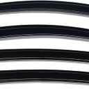 Lightronic Extra Durable Outside Mount Auto Vent Window Visor, Fits 2017-2022 Honda CR-V (CRV), UV Protection Rain Guard, Original Wind Deflector, No-Drill Easy Install, Dark Smoke, 4-Pcs
