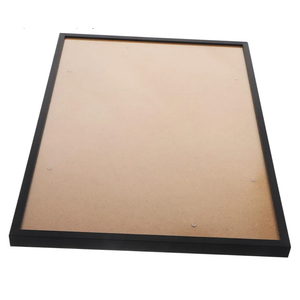 Aluminum Alloy Photo Frame Narrow Edge Metal Picture Display Holder for Wall Hanging Black Finish Frame for Home Office Shop Decoration and Diploma Display