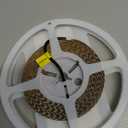 LED Strip Lights Cold White 6500K 16.4ft Double Row 2835 SMD 2400LEDs DC 12V Daylight Bright LED Tape Light Flexible Dimmable Ribbon Lamp 5M Waterproof IP67 Outdoor Lighting Decor