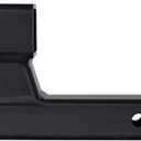 84128 Hitch Extender - 2" Receiver with 4" Drop or Rise, 7-3/4" & 9-3/4" Extension - 2" Shank Hitch Adapter, 7500lbs Weight Capacity - Matte Black Finish