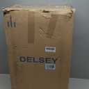 DELSEY PARIS Carrousel Hardside Expandable Luggage with Spinner Wheels, Black, Checked-Large 28 Inch