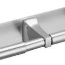 Moen Donner Chrome Commercial In-Line Double Roll Toilet Paper Holder Wall Mount, R5580
