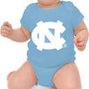 Little King NCAA Short Sleeve Romper-Big Logo 100% Cotton- 12M 