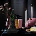 GonGoo Resin Gothic Decor Indoor, Light Up Ghosts of Gothic Room Decor, Cool Black Ghost Figure with The Cloak Grim Reaper, Suitable for Placing in The Home, with a Vintage and Fantasy Home Decor