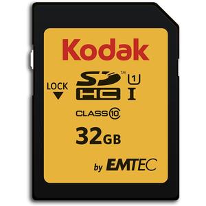 KODAK SDHC Card 32GB UHS-I U1 V10 Premium, up to 85MB/s Read Speed, for Full HD Video and High-Resolution Pictures, Compatible with SDHC Standard - EKMSD32GHC10K KODAK SDHC Card 32GB UHS-I U1 V10 Premium, up to 85MB/s Read Speed, for Full HD Video and High-Resolution Pictures, Compatible with SDHC Standard - EKMSD32GHC10K