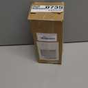 RIMELA Dorm Bed Skirt Twin XL 32 Inch Drop, Easy to Install Extra Long Wrap Around Elastic Dust Ruffle, White Bedskirt Solid Silky Fabric Machine Washable, Bedroom Decor